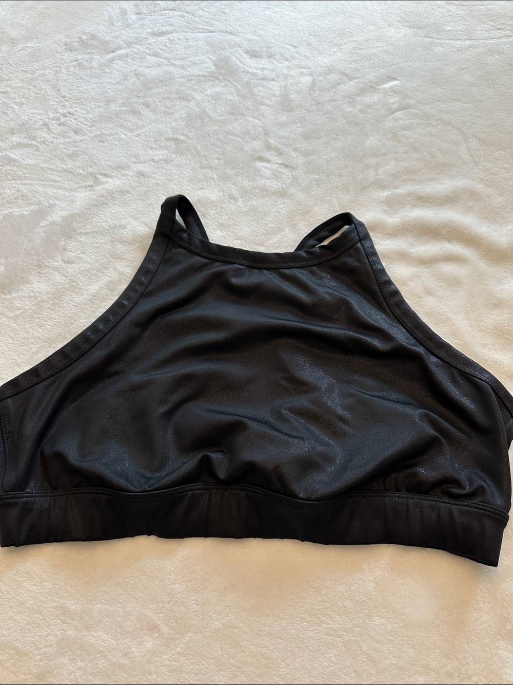 JoyLab Black High-Neck Sports Bralette